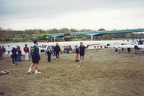 Men s 4 coming off the water - Matyac and Pfahl